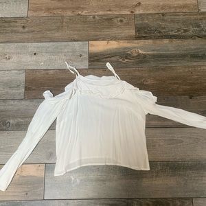 Hippie cold shoulder top